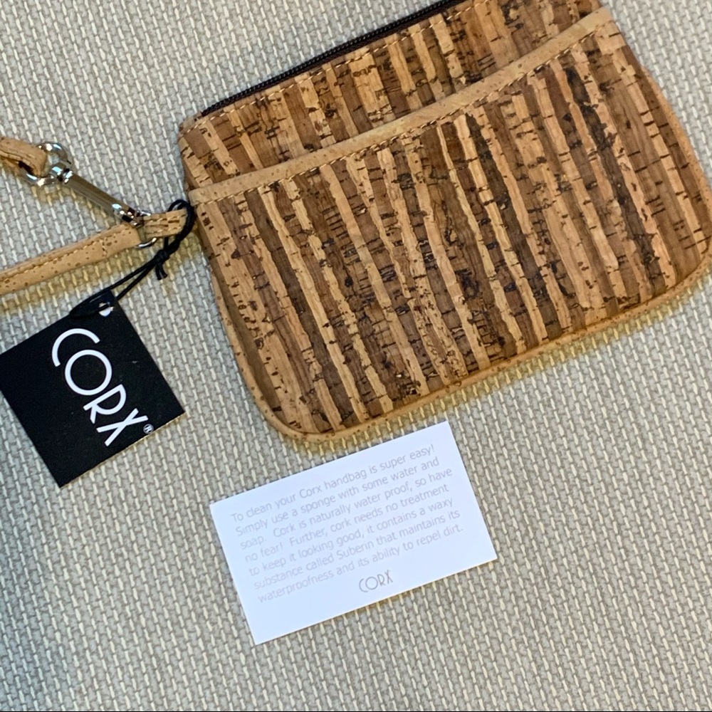 Corx Wristlet - durable & environmentally friendly- NWT